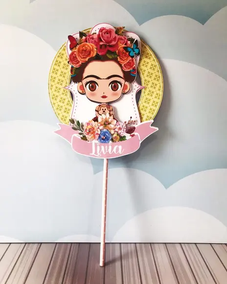 Topo de Bolo Frida
