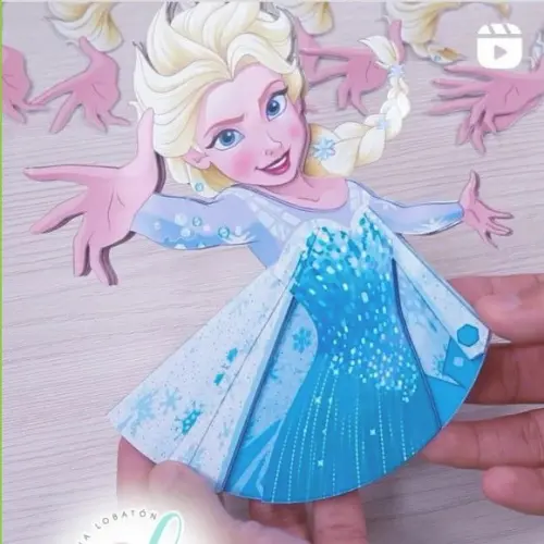 Topo de Bolo Frozen