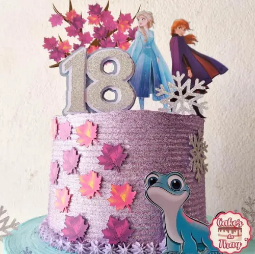 Topo de Bolo Frozen