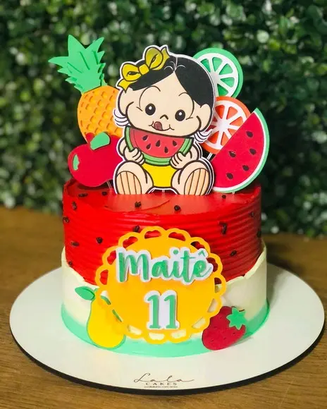 Topo de Bolo Frutas