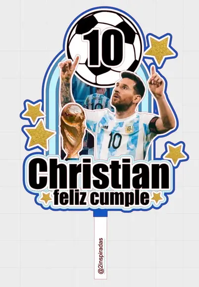 Topo de Bolo Futebol