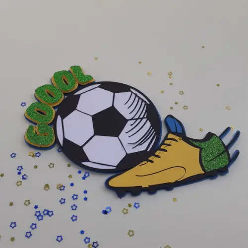 Topo de Bolo Futebol