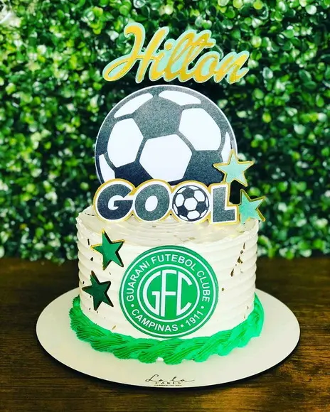 Topo de Bolo Futebol