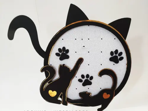 Topo de Bolo Gatinho