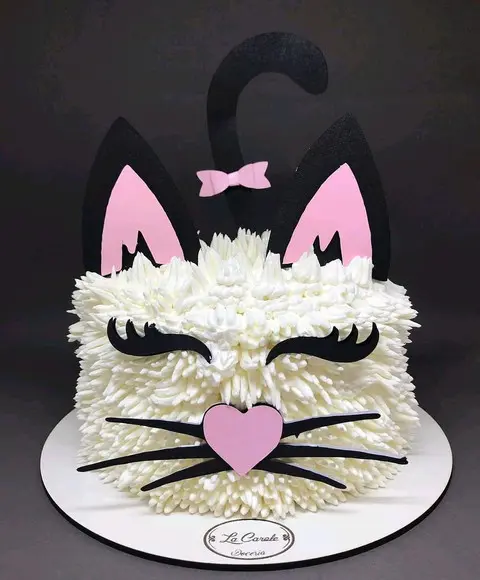 Topo de Bolo gatinho Cute