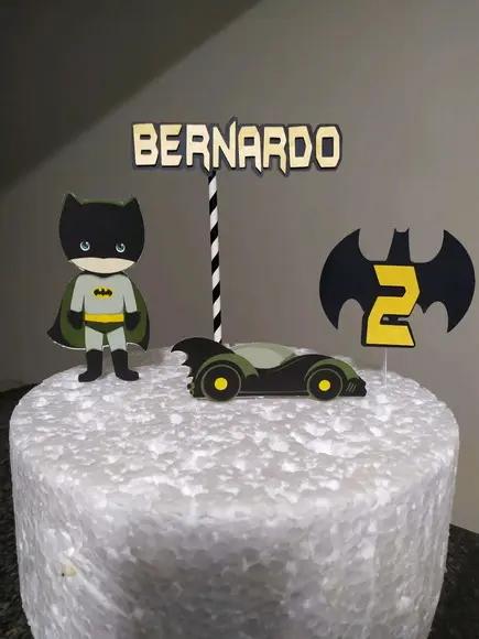 Topo de Bolo Heróis