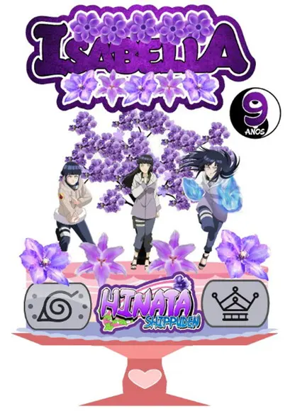 Topo De Bolo Hinata