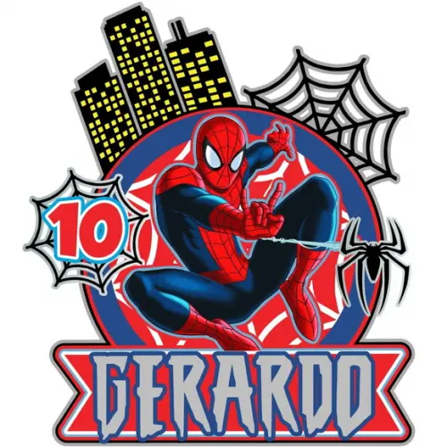 Topo de Bolo Homem Aranha