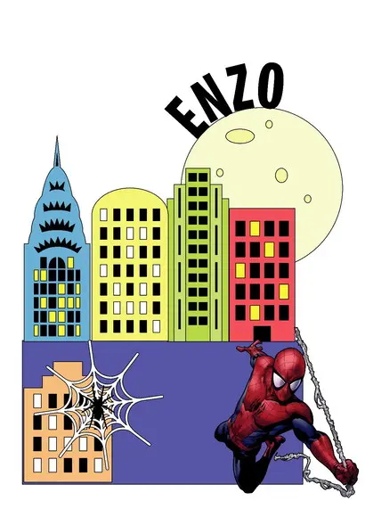 Topo de Bolo Homem Aranha