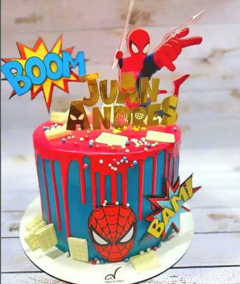 Topo de Bolo Homem Aranha