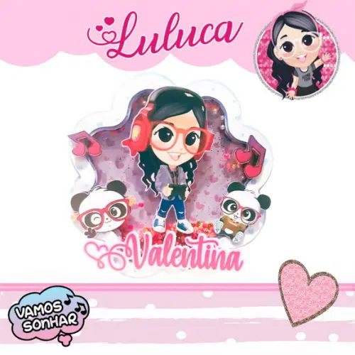 Topo de Bolo Luluca