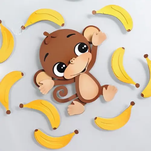 Topo de Bolo Macaquinho