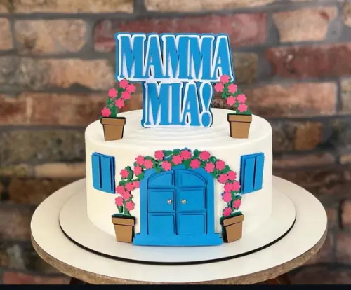 Topo de Bolo Mamma Mia