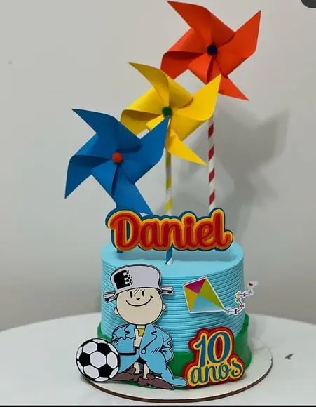 Topo de Bolo Menino Maluquinho