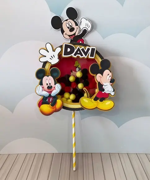 Topo de Bolo Mickey