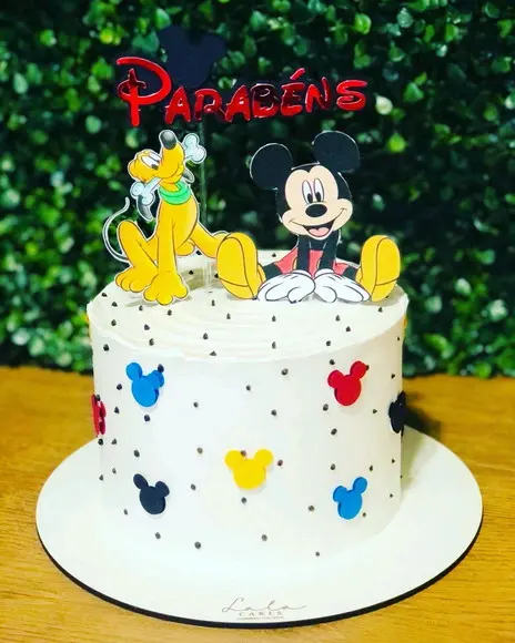 Topo de Bolo Mickey