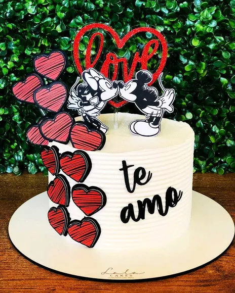 Topo de Bolo Mickey e MinnieVintage