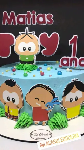 Topo de Bolo Monica toy