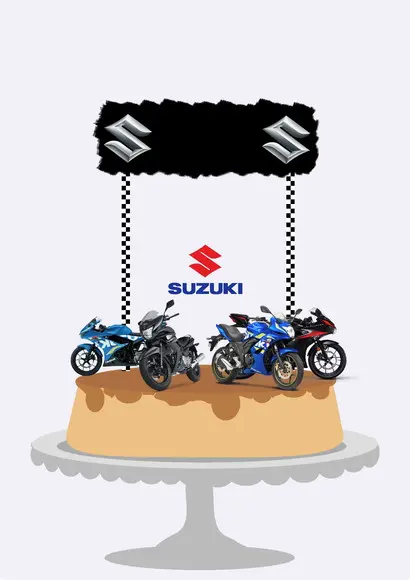Topo De Bolo Moto