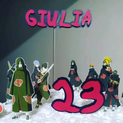Topo de Bolo Naruto
