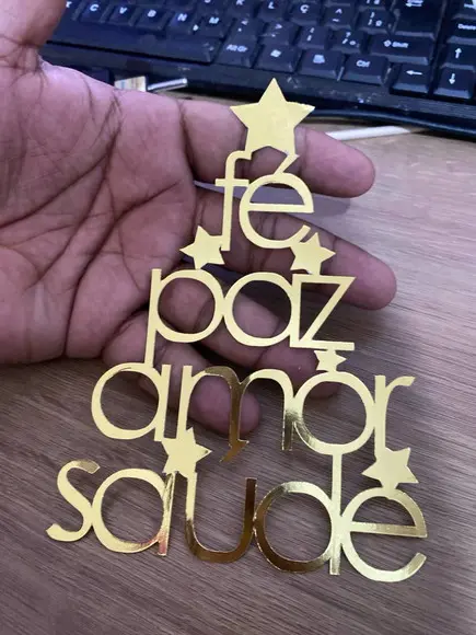Topo de Bolo Natal