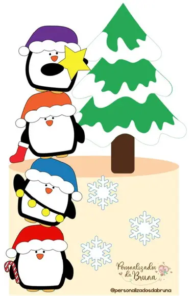 Topo de Bolo Natal