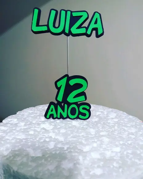 Topo de Bolo Nomes