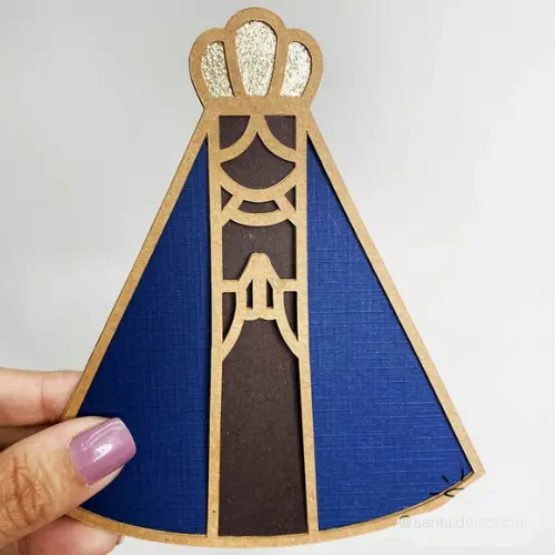 Topo de Bolo Nossa Senhora Aparecida