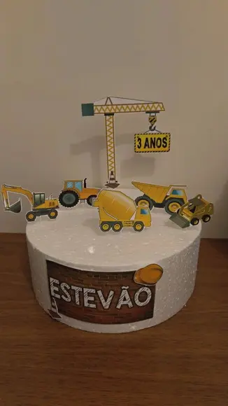 Topo de Bolo Obras