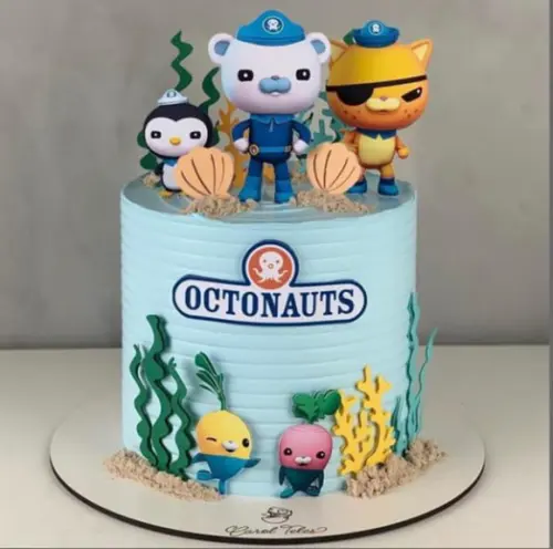 Topo de Bolo Octonautas