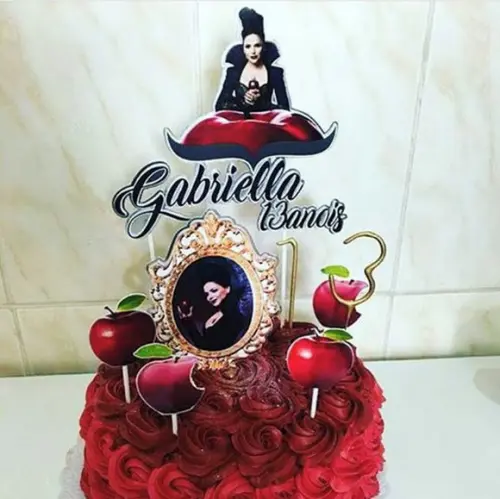 Topo de Bolo Once Upon a TIme