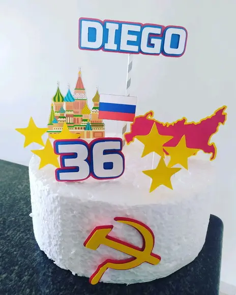 Topo de Bolo Países