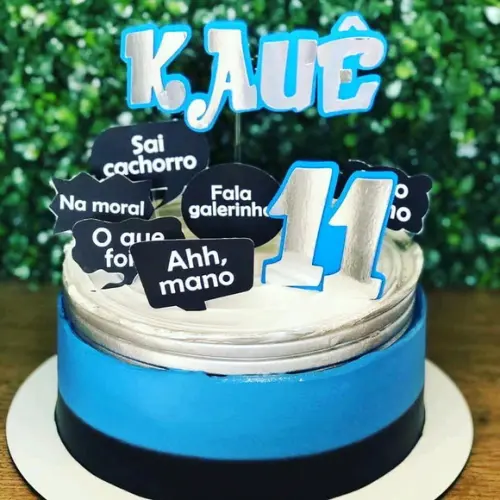 Topo de Bolo Palavras