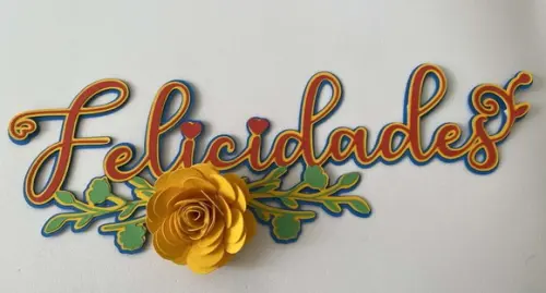 Topo de Bolo Palavras
