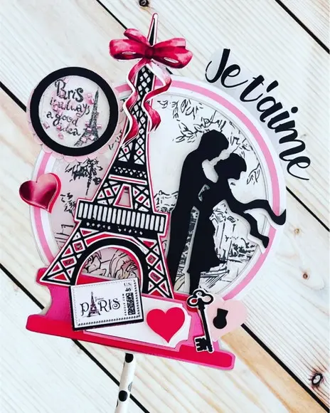 Topo de Bolo Paris