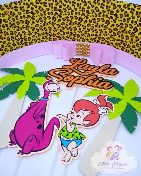 Topo de Bolo Pedrita