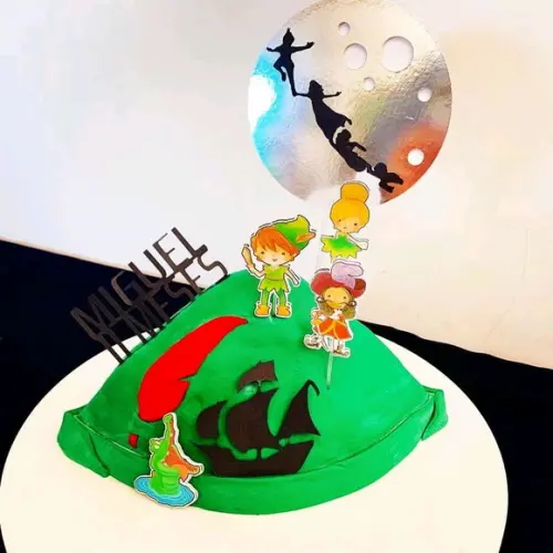 Topo de Bolo Peter pan