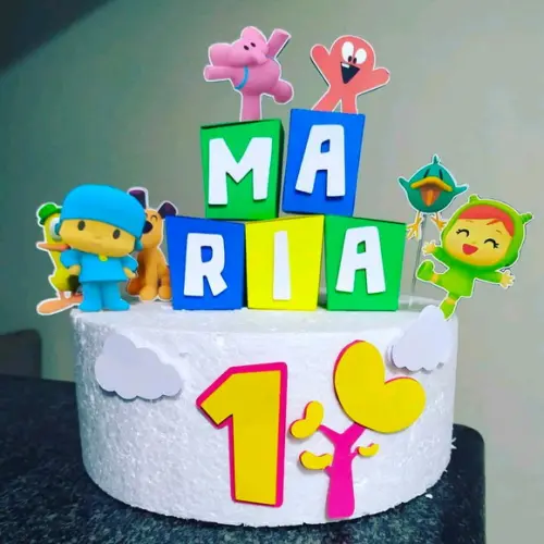 Topo de Bolo pocoyo