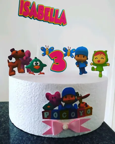 Topo de Bolo Pocoyo