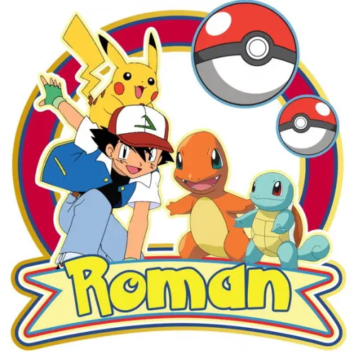 Topo de Bolo Pokemon