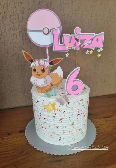 Topo de Bolo Pokemon
