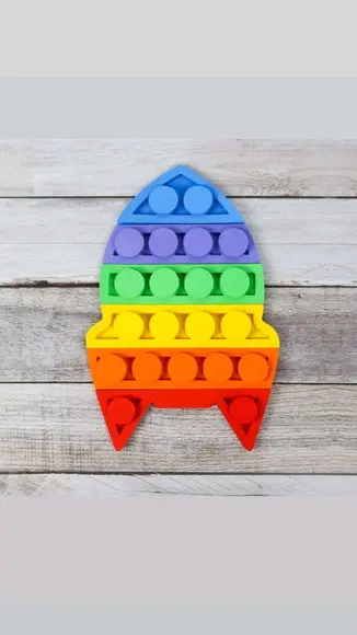 Topo de Bolo Pop it