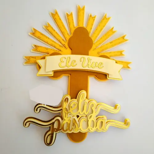 Topo de Bolo Primeira Eucaristia