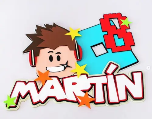 Topo de Bolo Roblox