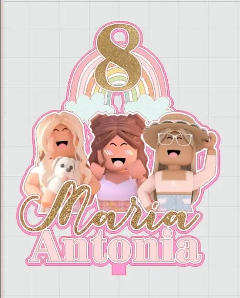 Topo de Bolo Roblox