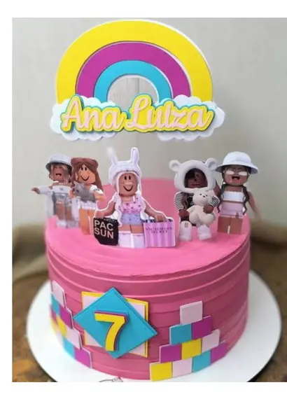 Topo de Bolo Roblox