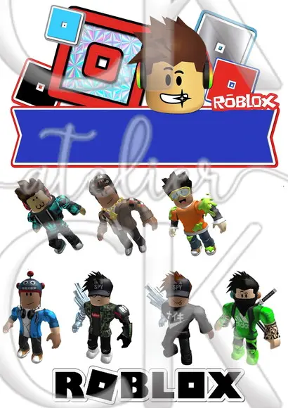 Topo de Bolo Roblox