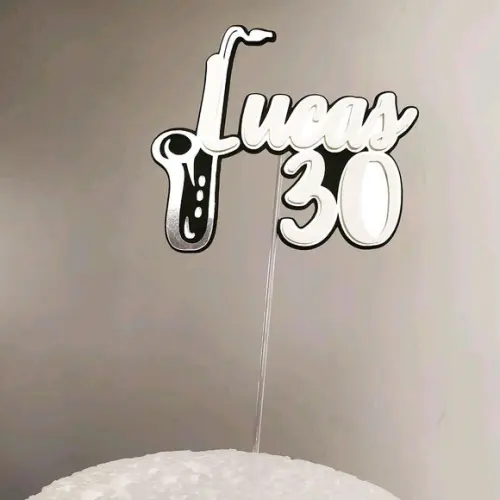 Topo de Bolo sax