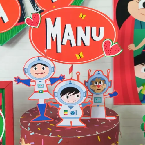 Topo De Bolo Show Da Luna
