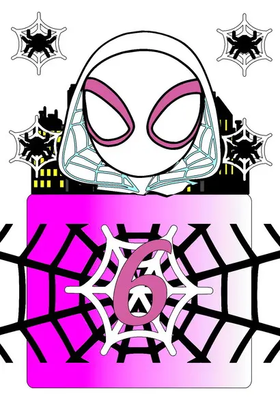 Topo de Bolo Spidey